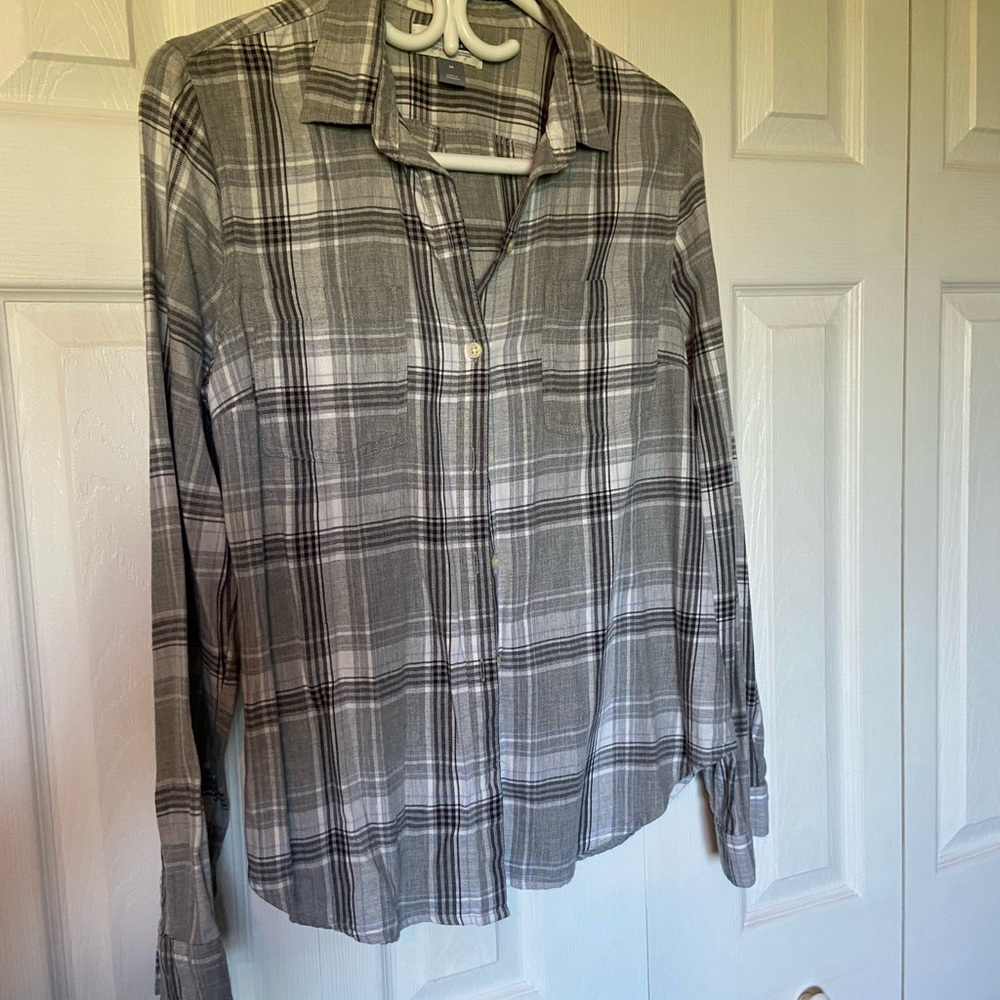 Plaid Flannel Shirt
